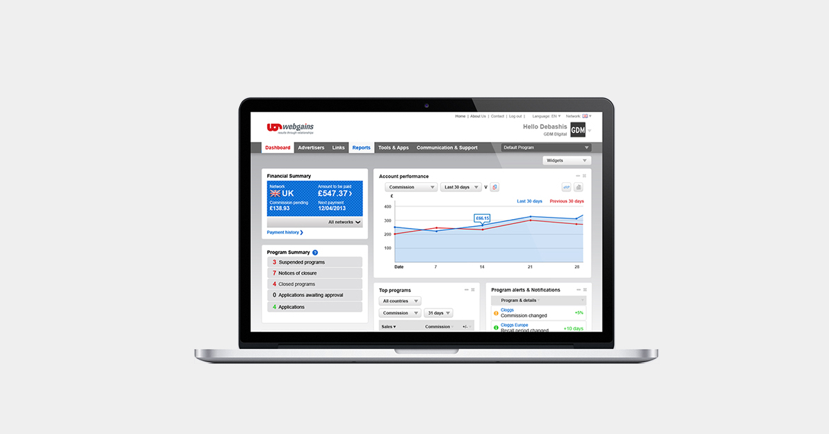 Webgains